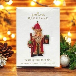 Hallmark Santa Spirit Ornament